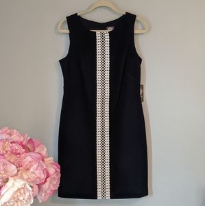 Vince Camuto l NWT Navy Blue Sheath Dress